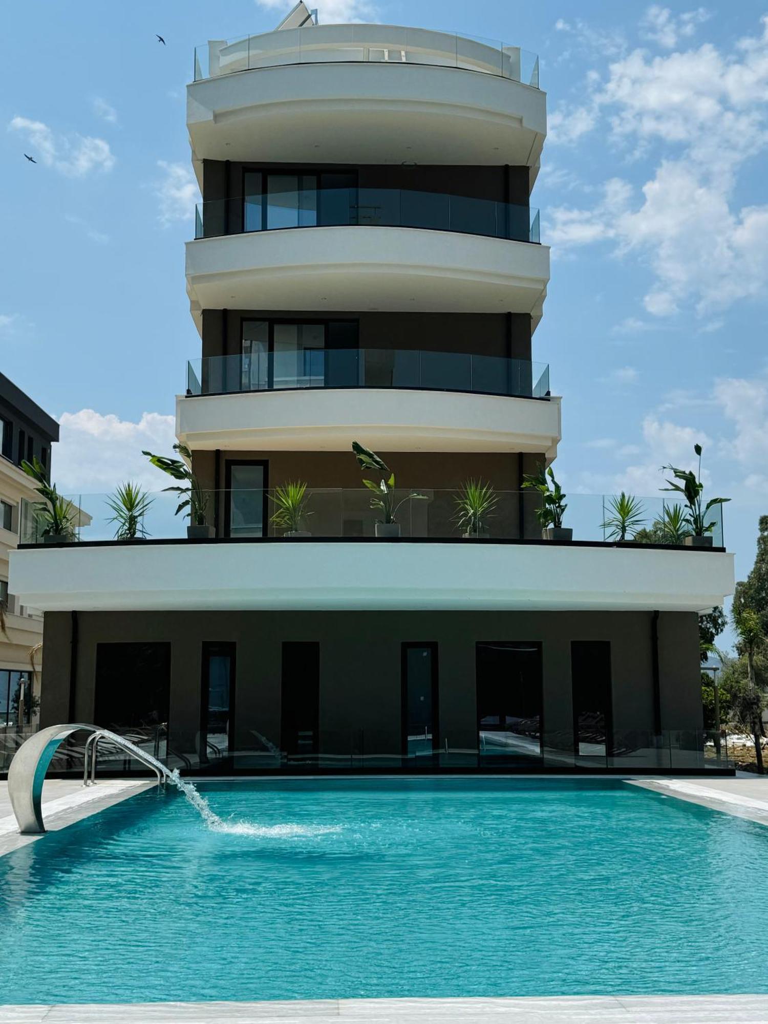 A&G Hotel Radhimë Exterior foto