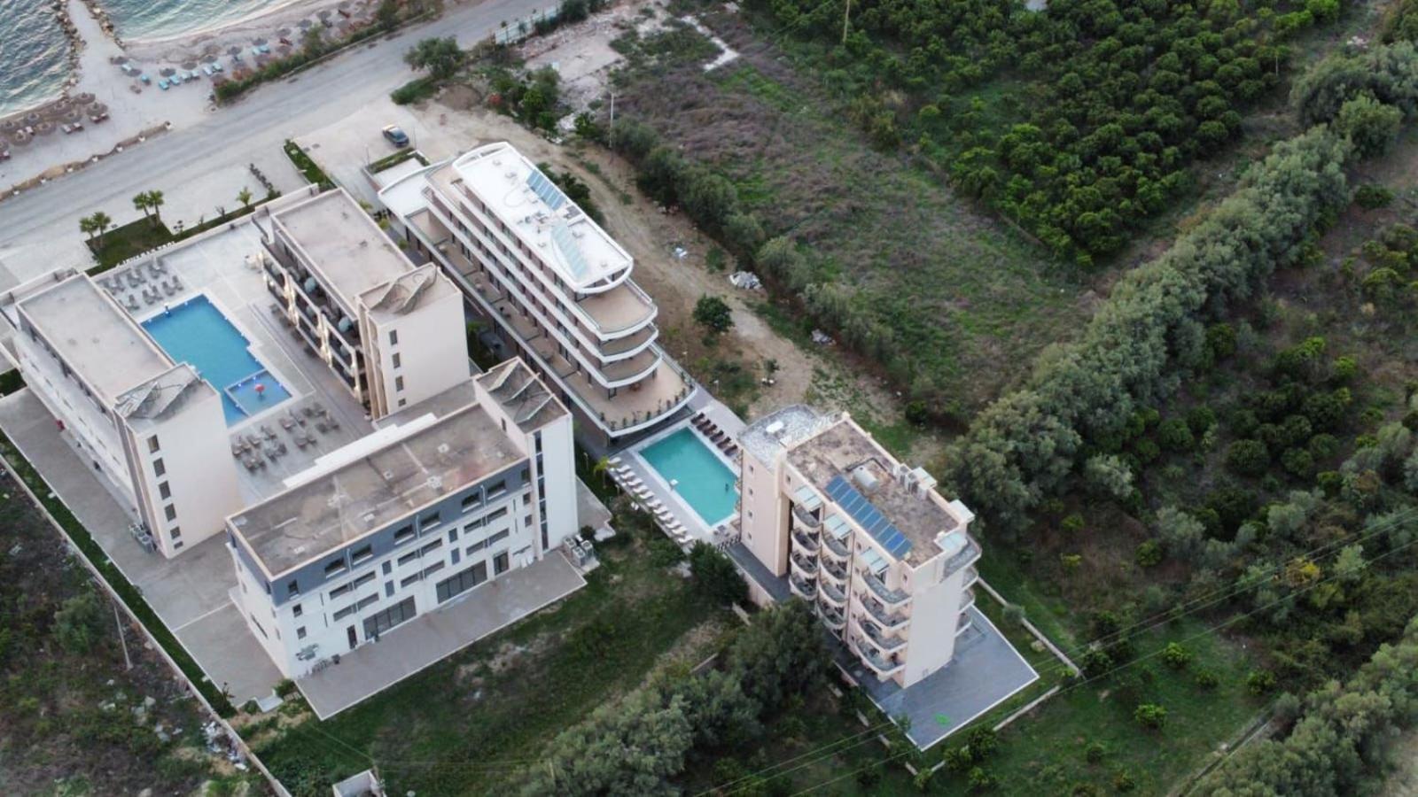 A&G Hotel Radhimë Exterior foto